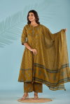 Naisha K 112 Cotton Kurti Bottom With Dupatta Wholesale Clothing Distributors In India