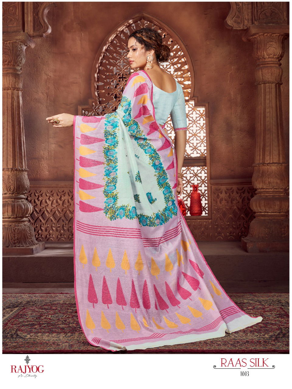 Rajyog Raas Silk Latest Traditional Festive Wear Designer Soft Cotton Saree Collection 