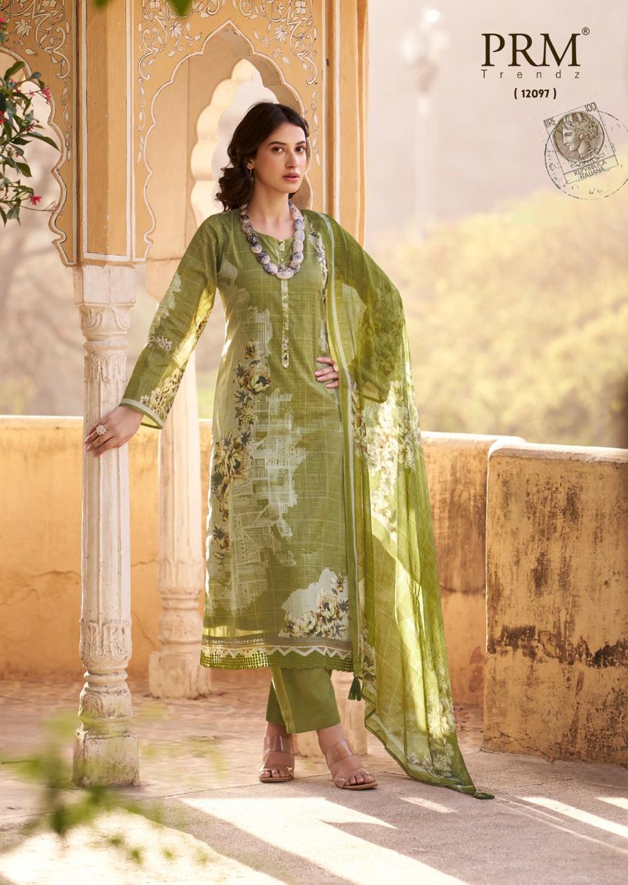 Kaviar By Prm Lawn Cotton Digital Printed Dress Material Wholesalers In Delhi