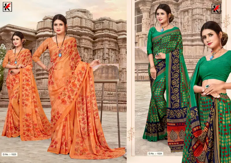 Jackpot 91 Renial Latest Fancy Designer Regular Casual Wear Printed Saree Collection
