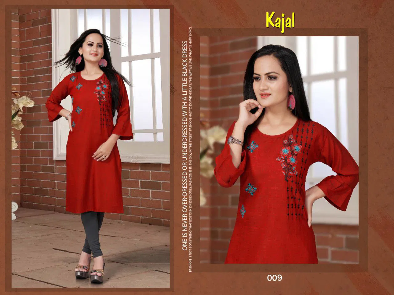 Trendy Aagya Kajal Ethnic Daily Wear Rayon Latest Designer Kurtis Collection