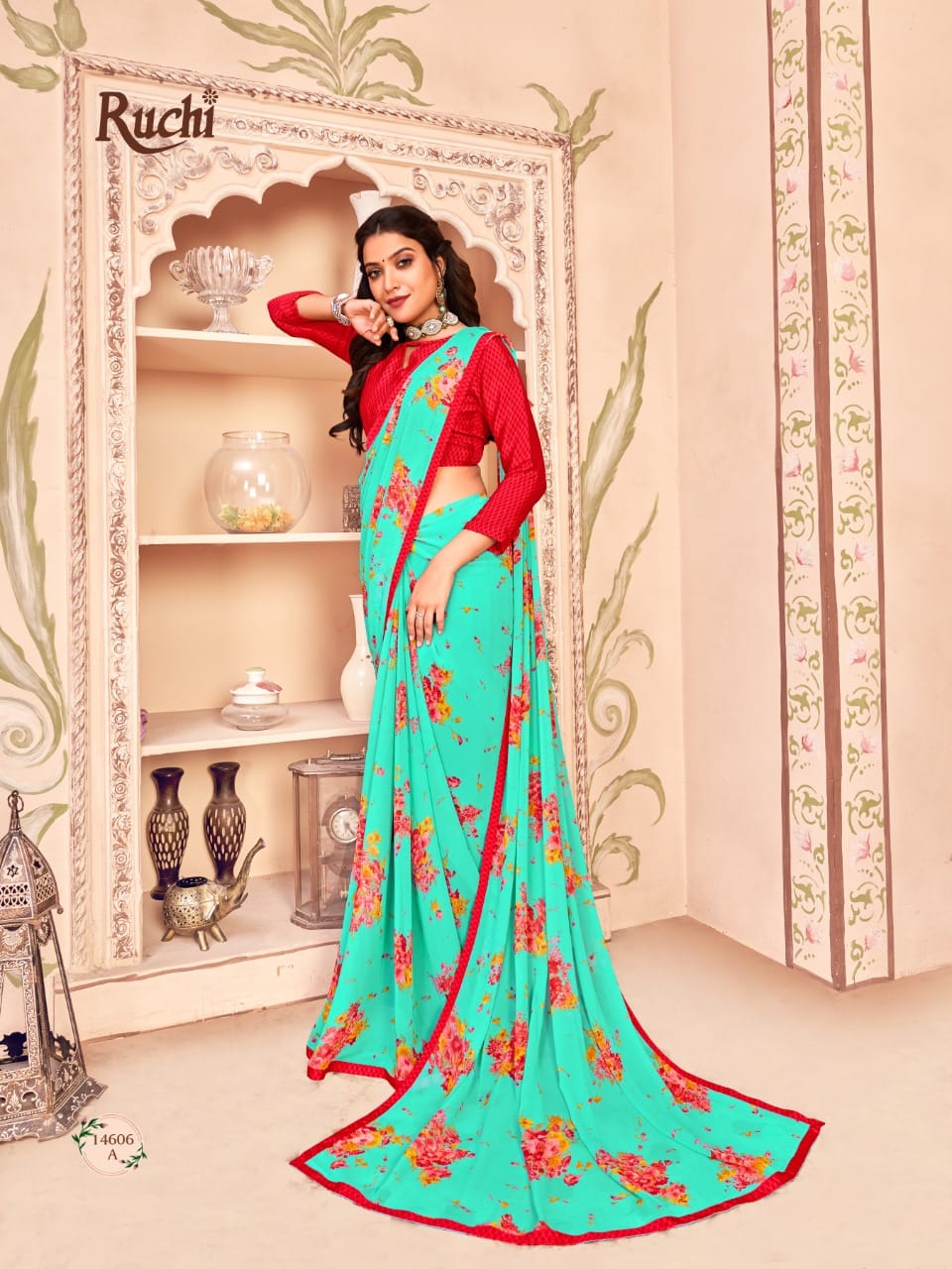 Ruchi Nimayaa 11th Edition Casual Daily Wear Georgette Printed Saree Collection