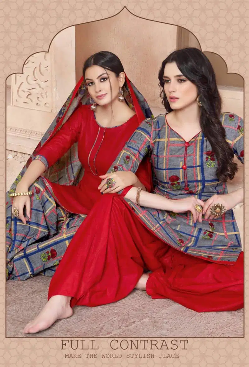 NANO PATIYALA NEW Launch Of Designer Cotton Regular Wear Printed Salwar Suit With Cotton Dupatta