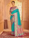 Ast  Afreen Designer Banarasi Silk Wedding Wear Saree Suppliers In India
