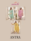 Antra By Aanchi Shimmer Jacquard Kurti With Bottom Dupatta Wholesale Price In Surat