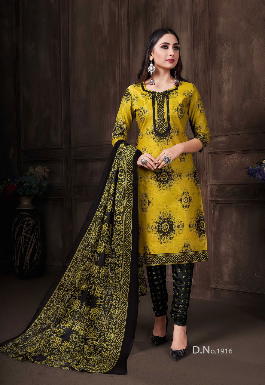 Sc Three Star vol 19 New Exclusive Cotton Printed Casual Wear Dress Material Collection 