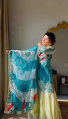 Aarya 01 Satin Silk Embroidered Readymade Gharara Suits