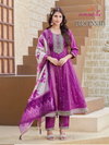 Unnati By Aanchi Roman Shimmer Kurti With Bottom Dupatta Wholesalers In Surat
