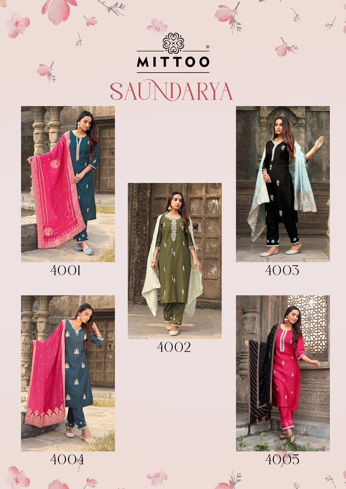 Saundarya By Mittoo Viscose Kurti With Bottom Dupatta Wholesale Price In Surat