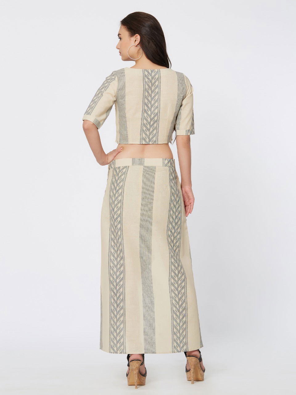Ecex 1300 Casual Wear Latest Desingner Western Tops With Bottom Size Set Collection
