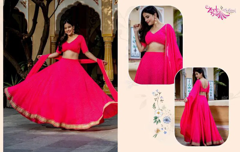 Zeel Vol 22 Georgette Designer Lehenga Choli Exporters In India