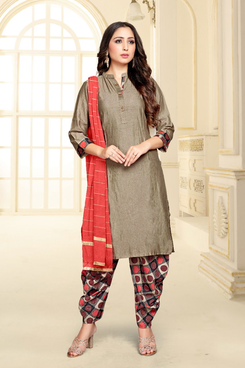 Tunic House Patiyala Rani 3 Ethnic Wear Rayon Printed Ready Made Collection