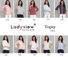 Ladyview Topsy 4 Fancy Casual Party Wear Western Top Collection