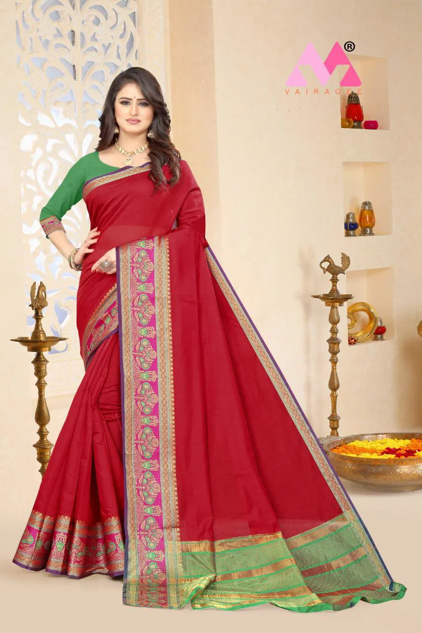 Vivera Marvel 3 Casual Wear Cotton Printed Designer Saree Latest Collection