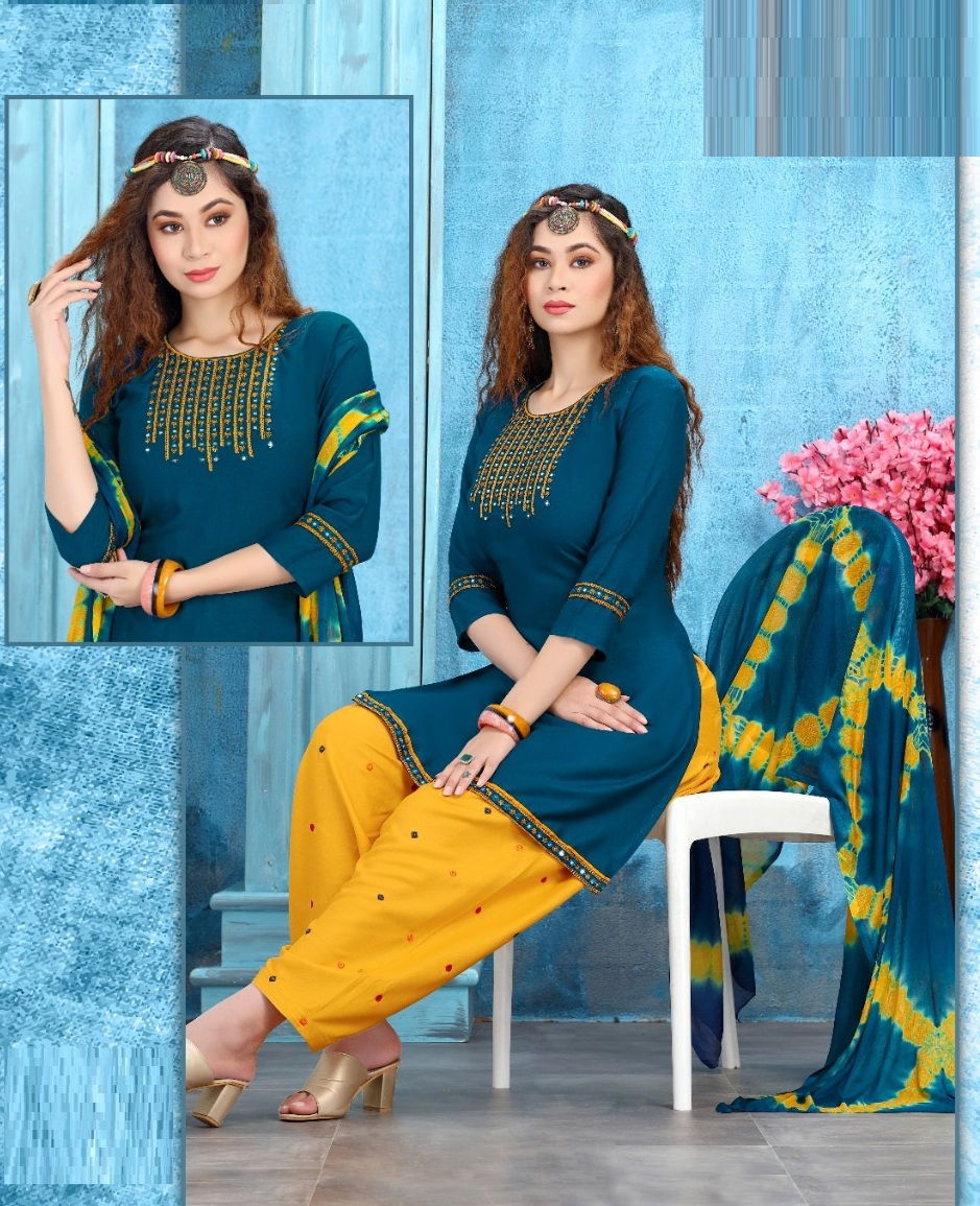 K9 Plus Glamour Fancy Ethnic Daily Wear Rayon Ready Made Collection