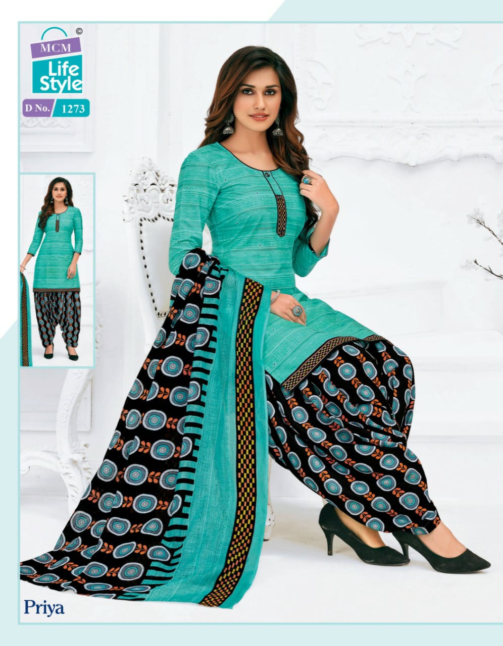Mcm Priya 12 Patiyala Ready Made Regular Wear Designer Printed Dress Collection