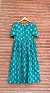 K 1060 By Naisha Cotton Printed Ladies One Piece Dress
