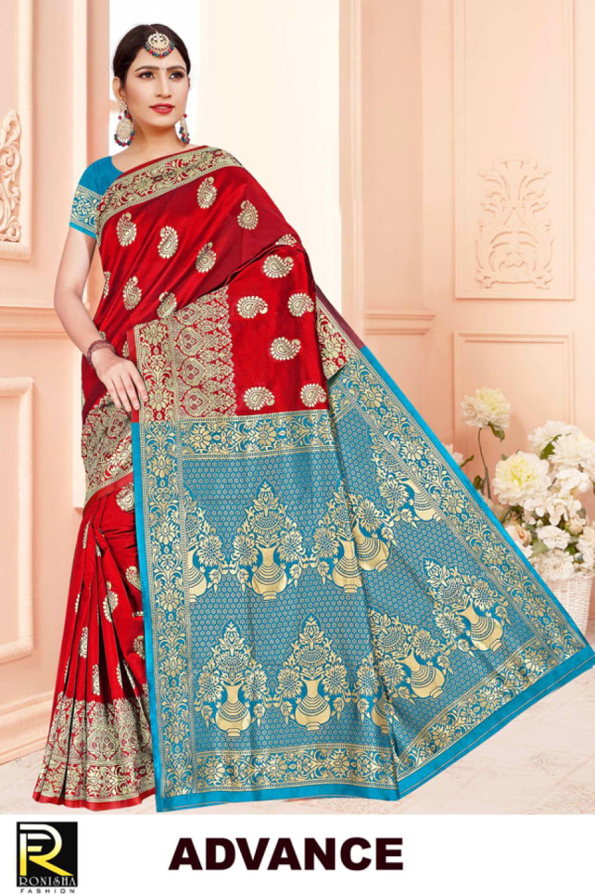 Ronisha Advance Ethnic Wear Silk Designer Saree Collection