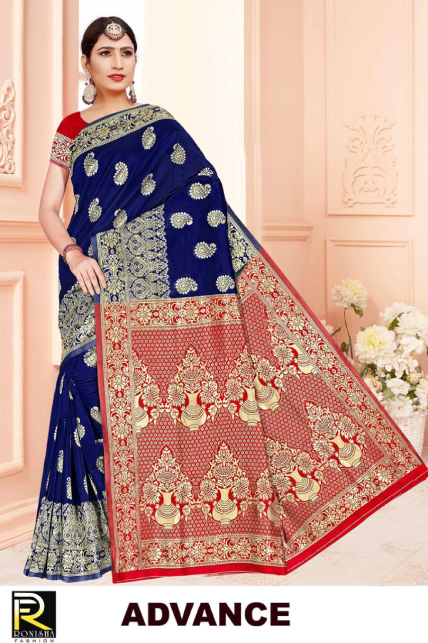 Ronisha Advance Ethnic Wear Silk Designer Saree Collection