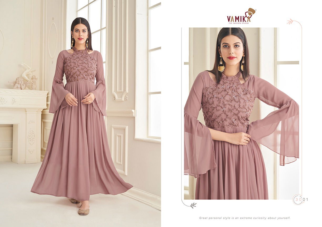 Vamika Vihana Exclusive Wear Wholesale Gown Collection