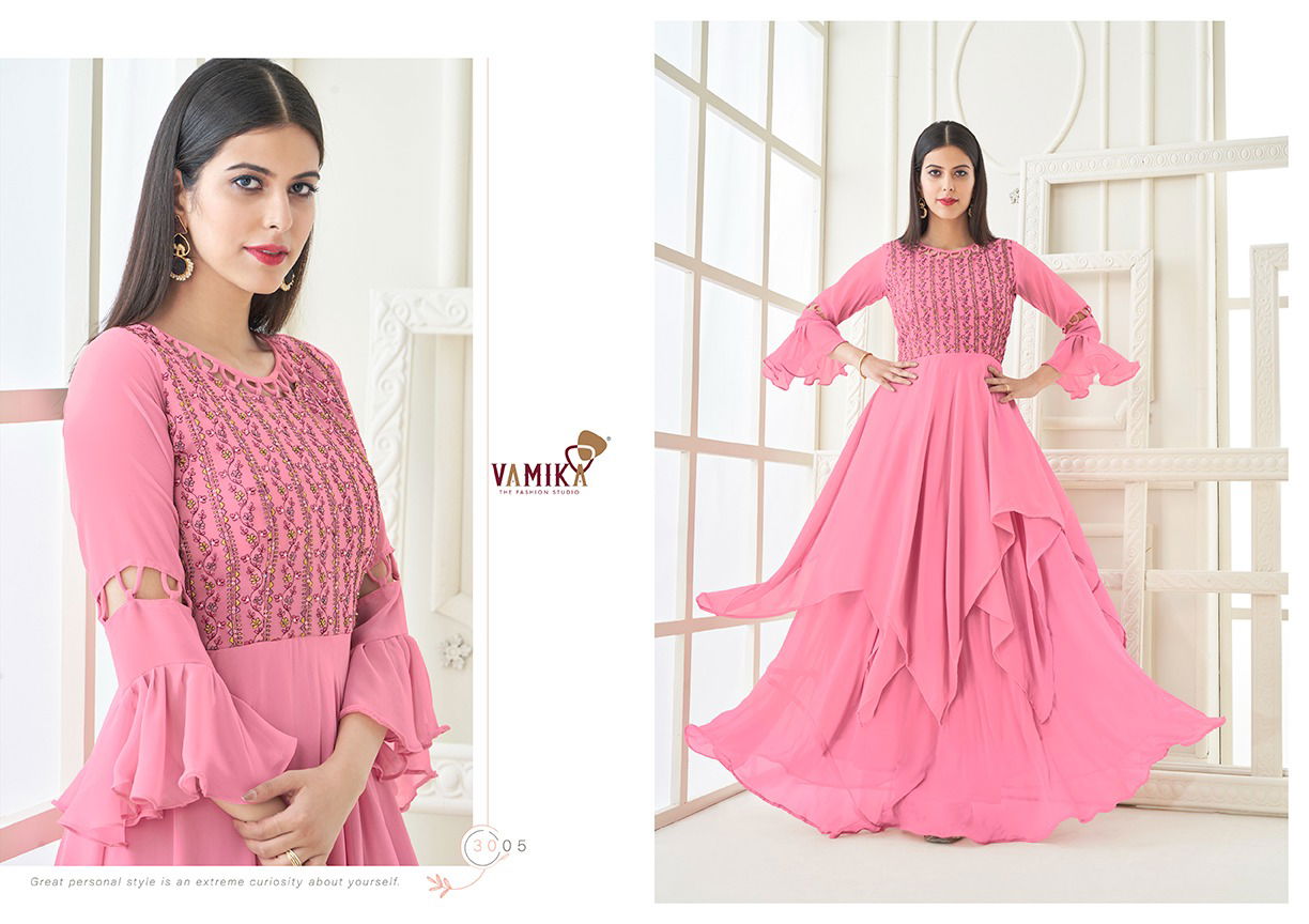 Vamika Vihana Exclusive Wear Wholesale Gown Collection