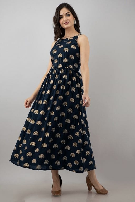 Rayon 2 Fancy Party Wear Anarkali Long Rayon Kurti Collection