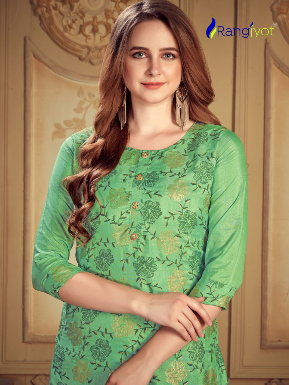 RANGJYOT NARGIS VOL-1 Latest fancy Heavy Designer Festive Wear Dolla silk top With Sequence Work pant Kurtis Collection 