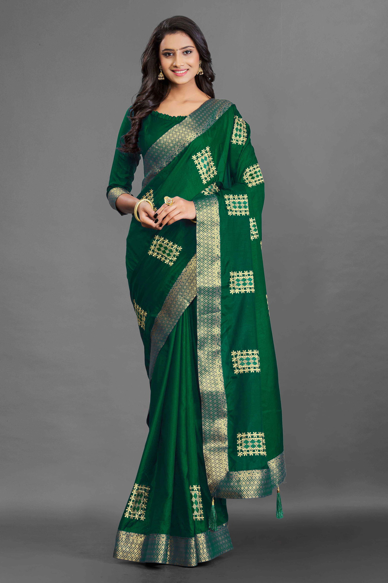 Jaribox Festive Wear Designer Fancy Silk Saree Collection