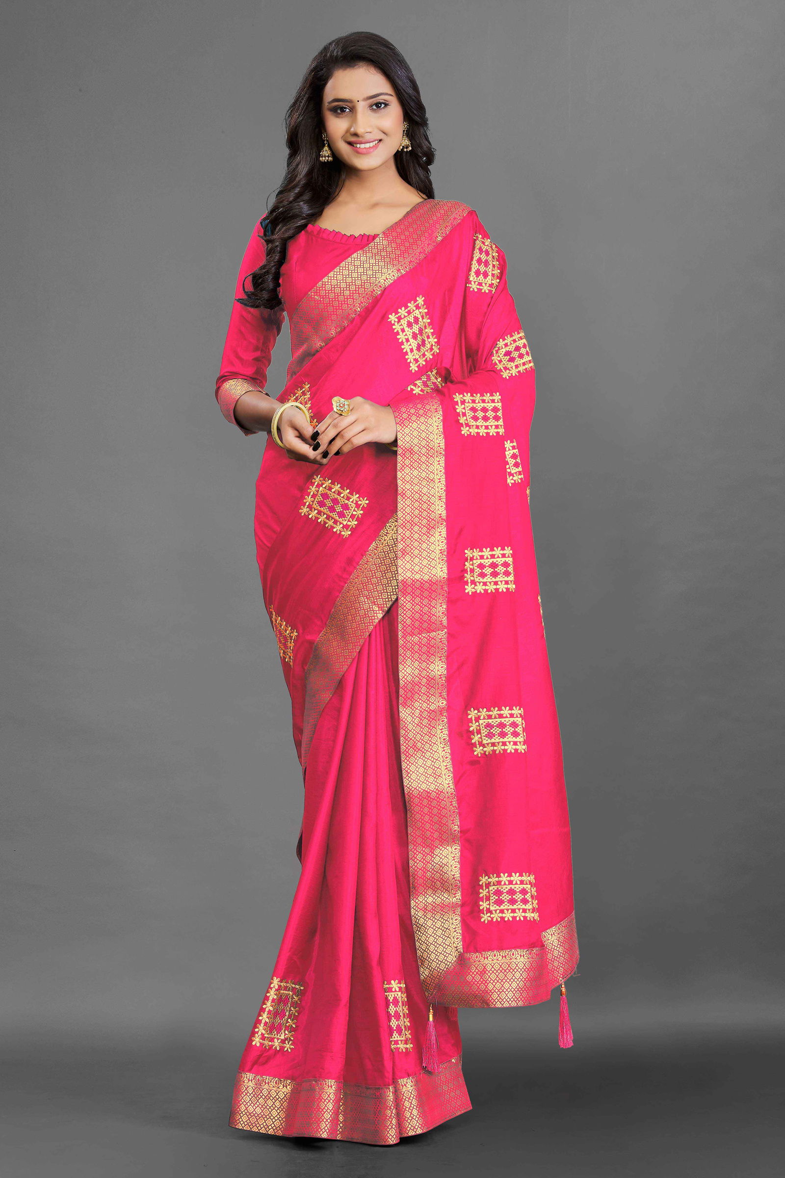 Jaribox Festive Wear Designer Fancy Silk Saree Collection