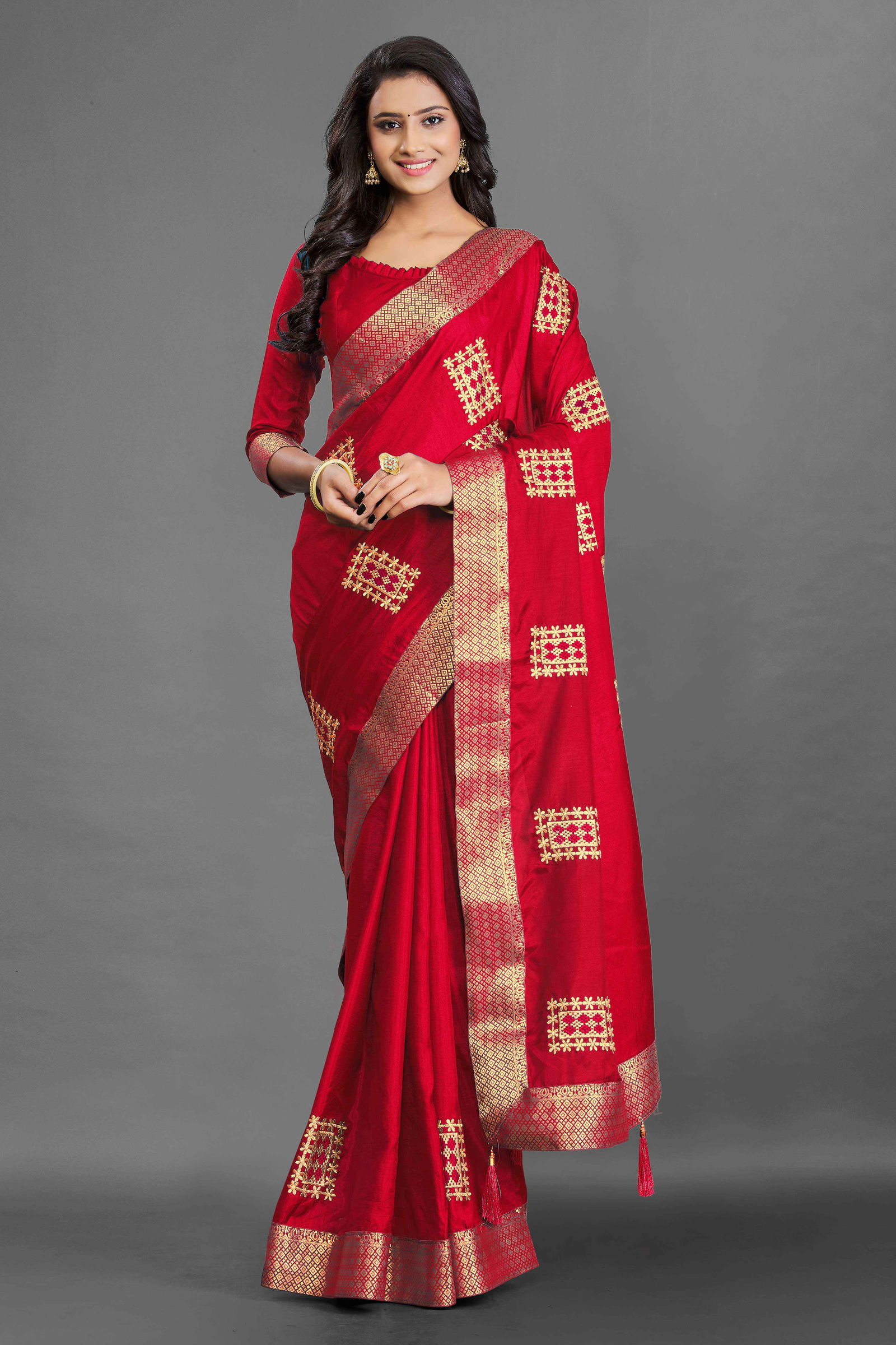 Jaribox Festive Wear Designer Fancy Silk Saree Collection