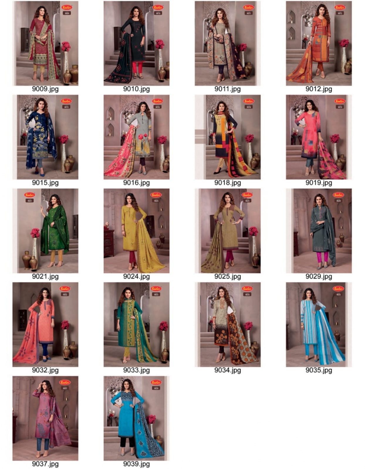 Baalaz Zara 9 Ready Made Regular Wear Cotton Printed Dress Collection