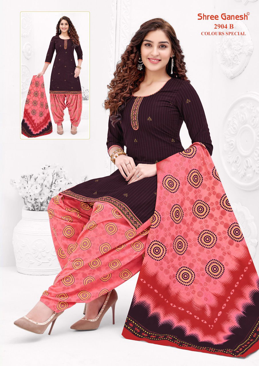 Shree Ganesh Hansika Ready Made Regular Wear Cotton Printed Dress Collection