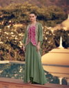 Panihari By Sayuri Designer Chinon Silk Embroidery Surat Indo Western Wholesale Market