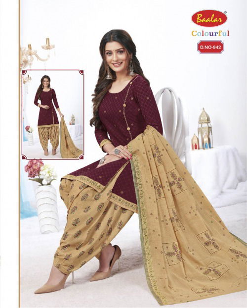 Baalar Colourful Nx 9 Readymade Casual Wear Cotton Salwar Suit Collection 