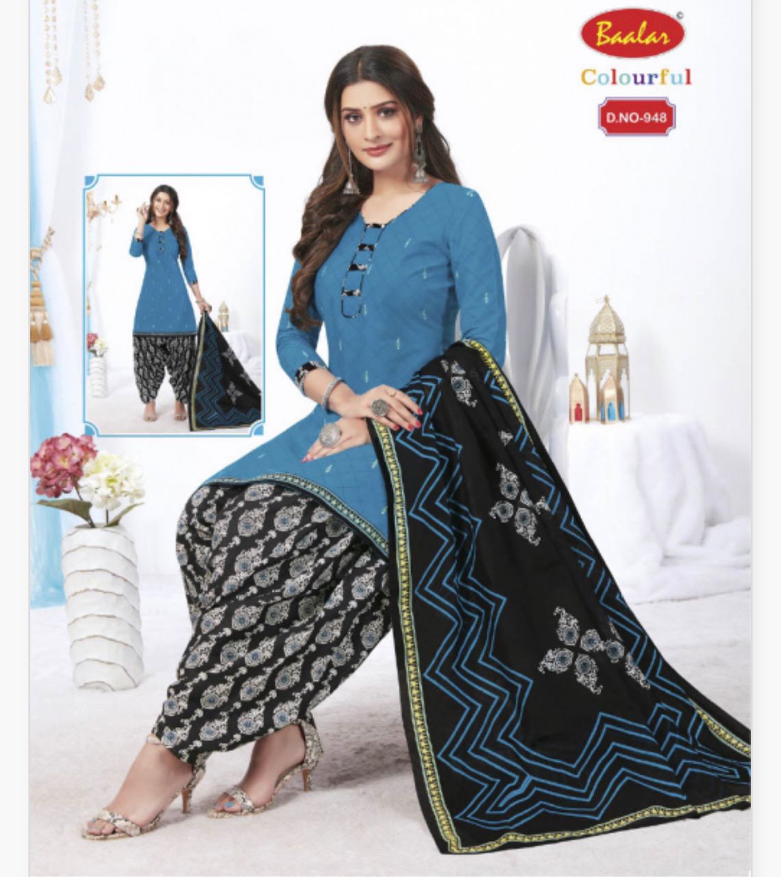 Baalar Colourful Nx 9 Readymade Casual Wear Cotton Salwar Suit Collection 
