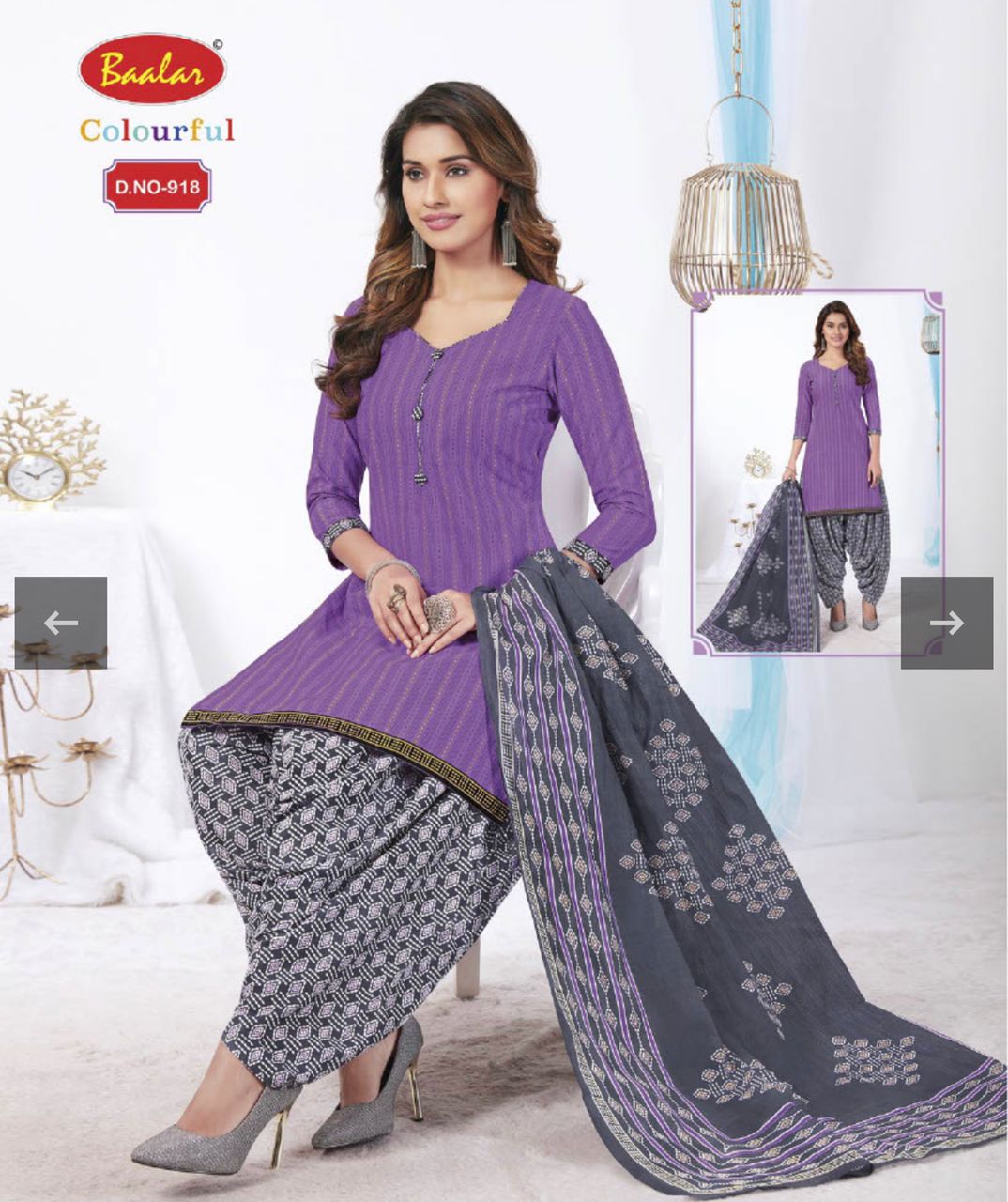 Baalar Colourful Nx 9 Readymade Casual Wear Cotton Salwar Suit Collection 