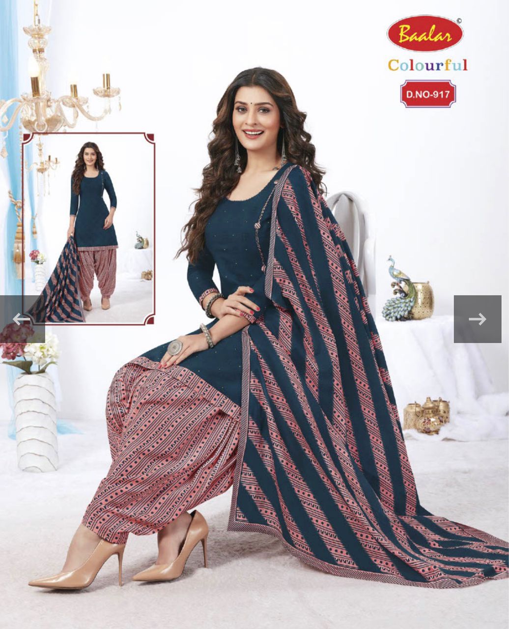 Baalar Colourful Nx 9 Readymade Casual Wear Cotton Salwar Suit Collection 