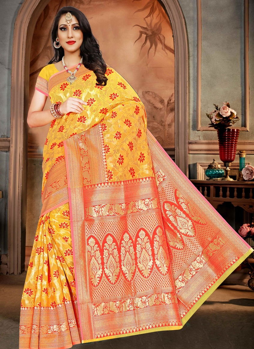 Ronisha Windy Latest Ethnic Wear Cotton Silk Printed Saree Collection