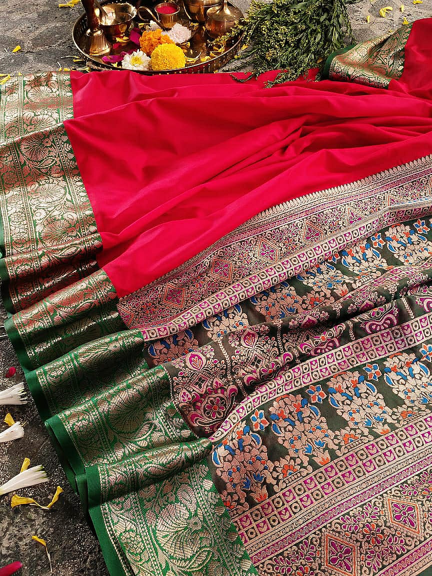 Meera 45 Party Wear Heavy Latest Designer Banarasi Silk Fancy Saree Collection