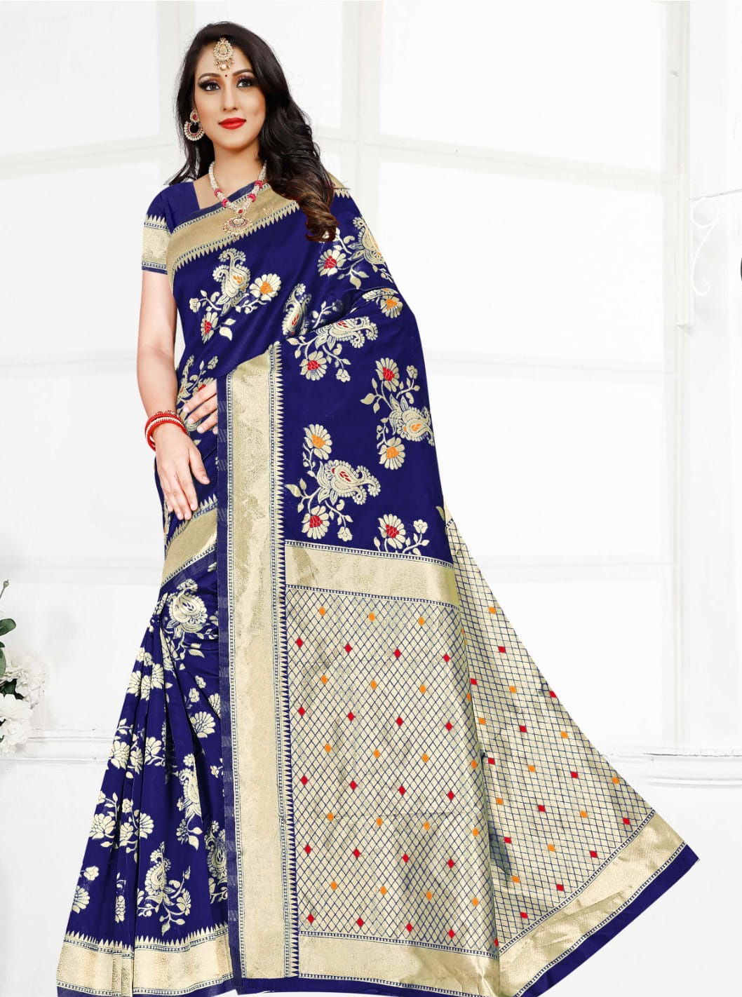 Ronisha Milky Latest Fancy Casual Wear Silk Designer Saree Collection
