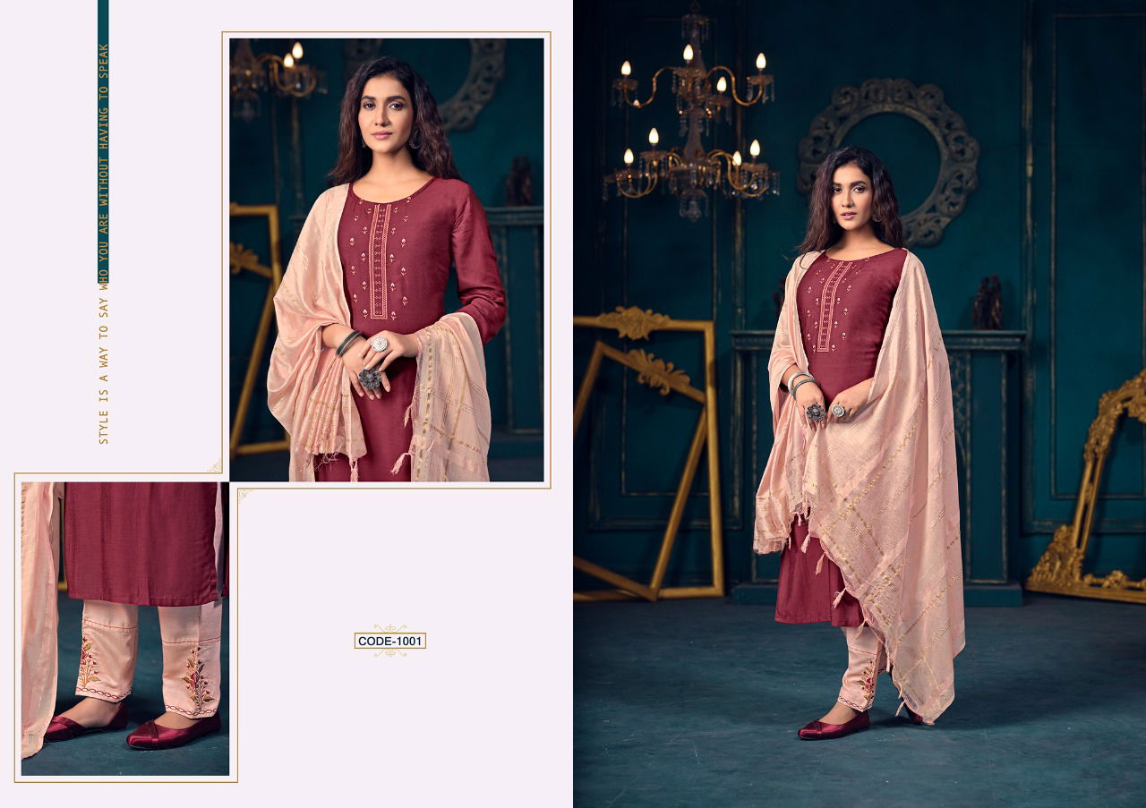 Vitara Rapid Festive Wear Designer Fancy Muslin Ready Made Dress Collection