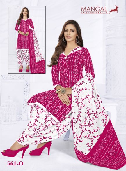 Mangal Shree Banndhani Special Printed Designer Regular Wear Cotton Dress Material