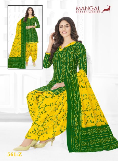 Mangal Shree Banndhani Special Printed Designer Regular Wear Cotton Dress Material