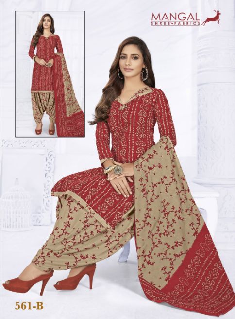 Mangal Shree Banndhani Special Printed Designer Regular Wear Cotton Dress Material