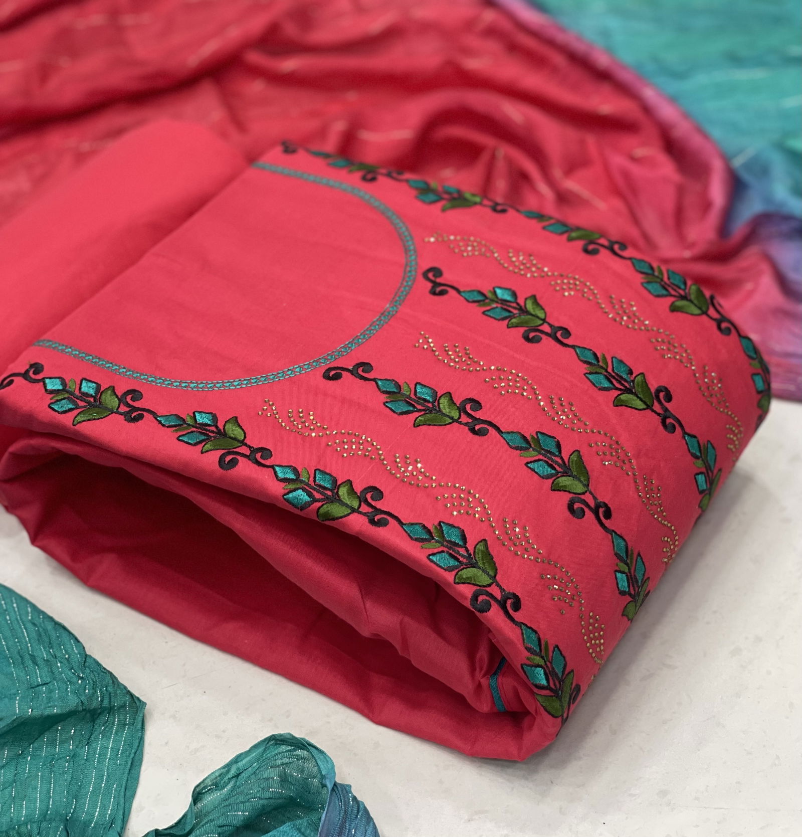 Navrang Designer Suits 1003 Casual Cotton Printed Festive Wear Dress Material Collection