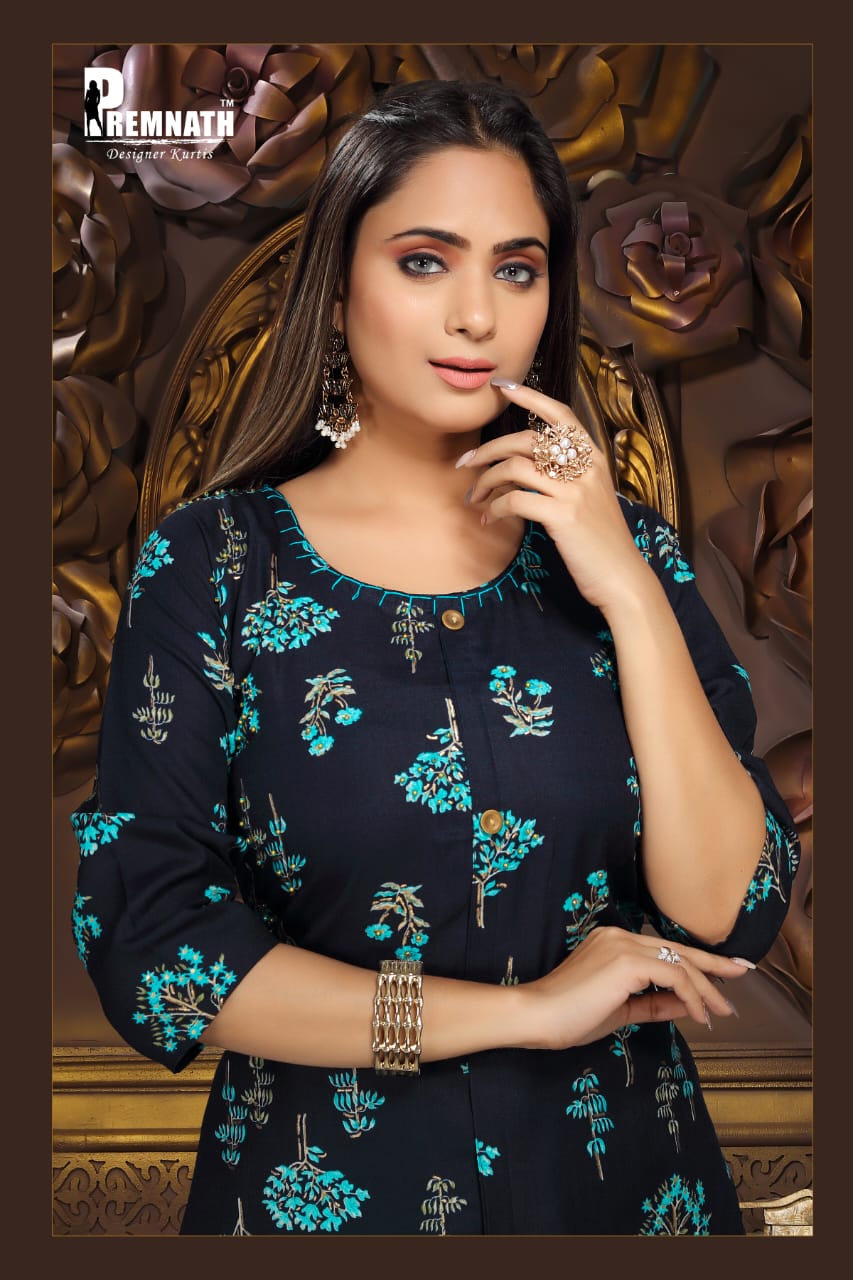 7 Festive Wear Rayon Designer Fancy Kurti With Skirt Collection
