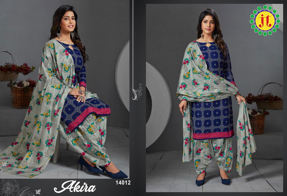 JT Akira Latest Pure Cotton Printed Daily Wear Dress Material Collection 