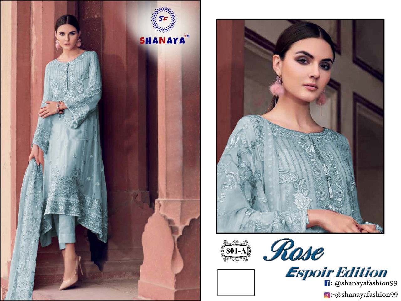 Shanaya Rose Espoir Edition Latest Designer Festive Wear Salwar Suit Collection 