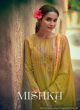 Deepsy Mishka Latest Collection Of Pashmina Dress Material 
