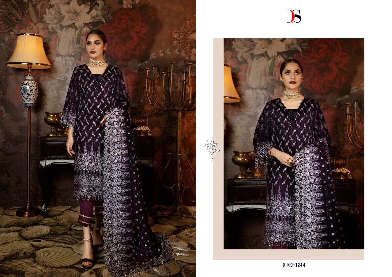 Deepsy Adan Libas Velevt Pashmina Ethnic Wear Pakistani Salwar Kameez Collection